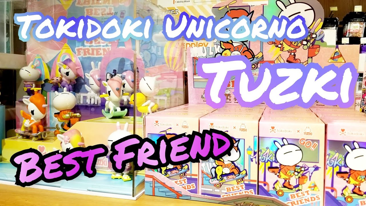 TOKIDOKI x TUZKI Best Friends Series  淘奇多奇獨角獸兔斯基聯名盲盒