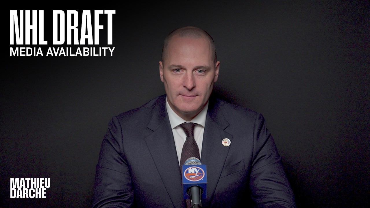 NHL Draft 2026 Day 1 Media Availability | New York Islanders General Manager Mathieu Darche