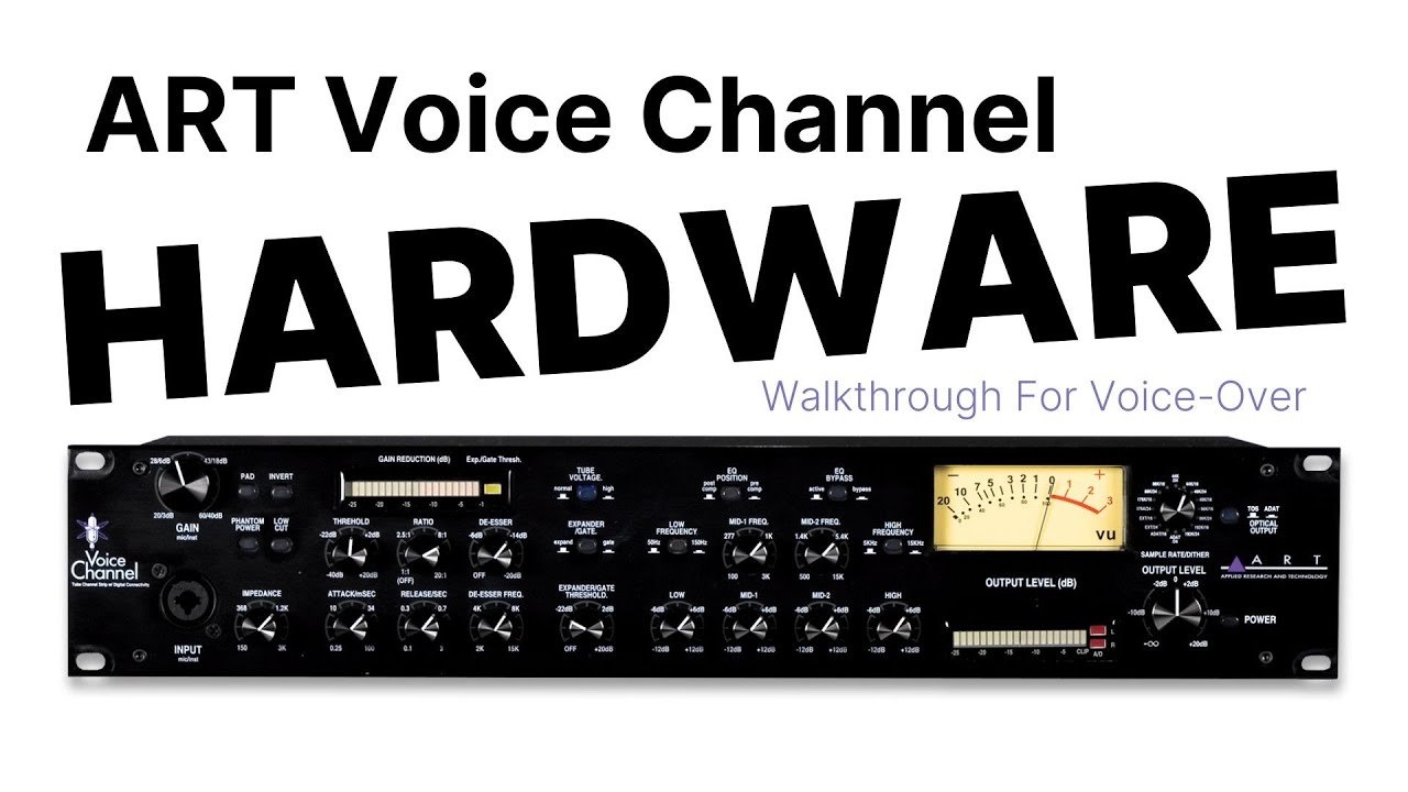 Set The ART Voice Channel For Great Voice-Overs