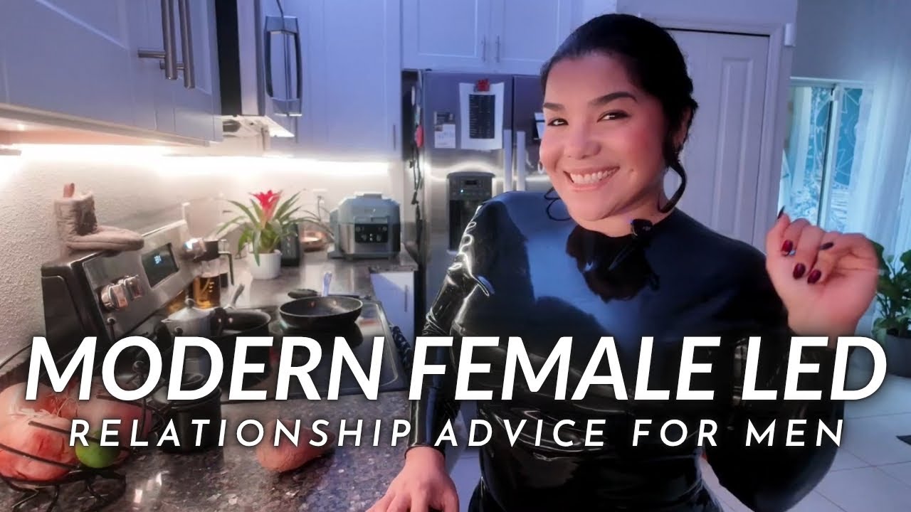 How Female led relationships can end the male loneliness epidemic - Goddess Rogue latex cooking vlog