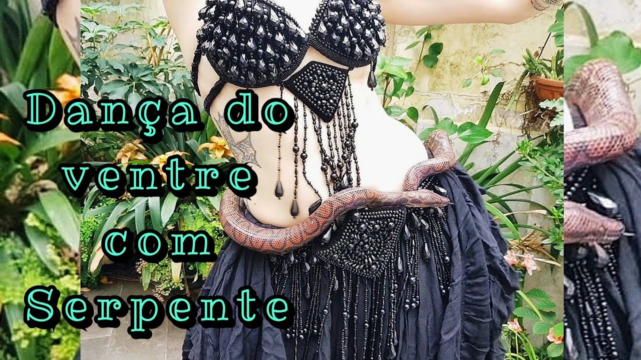 Akasha Khalida Dança do ventre com serpente