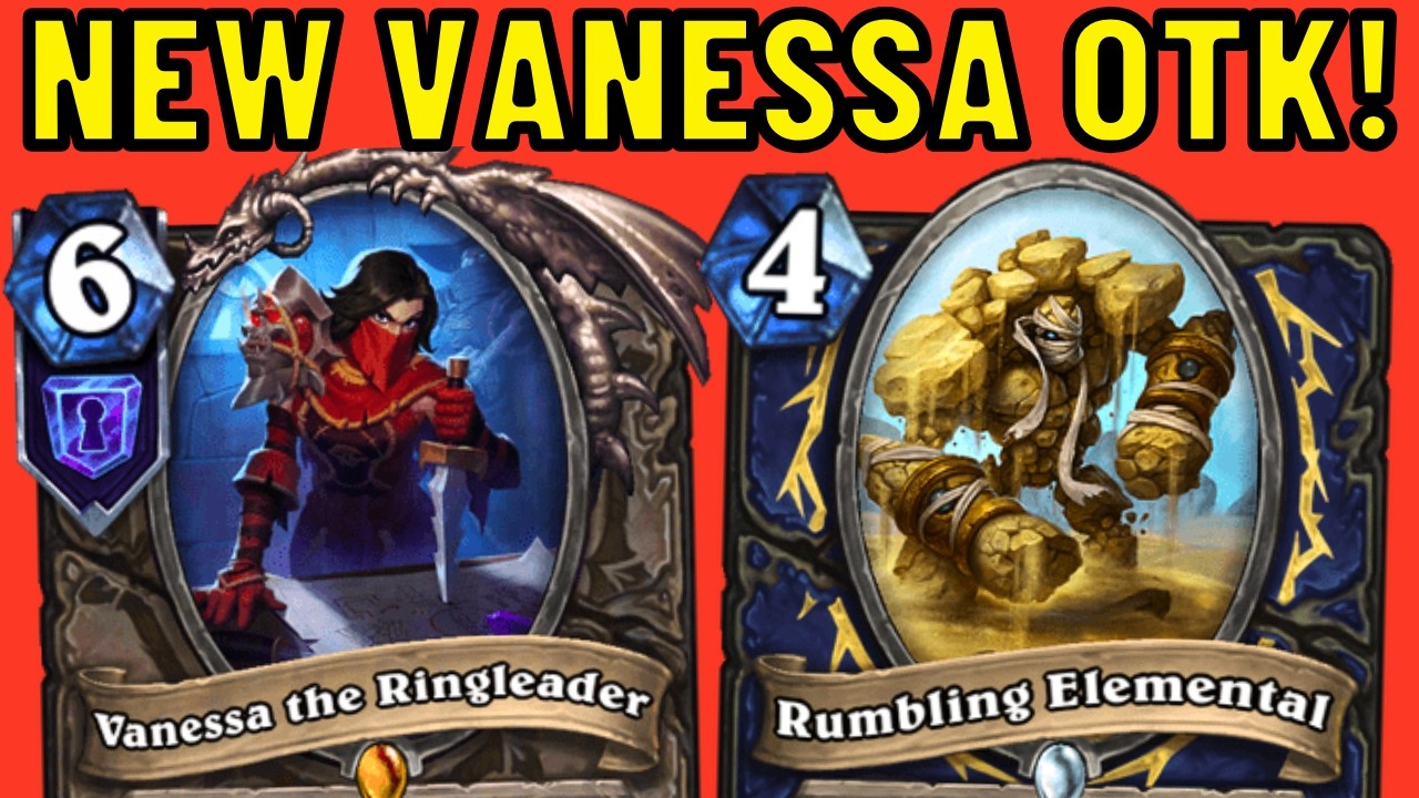 Vanessa the Ringleader OTK! PREPARE For the NEXT Hearthstone Expansion!