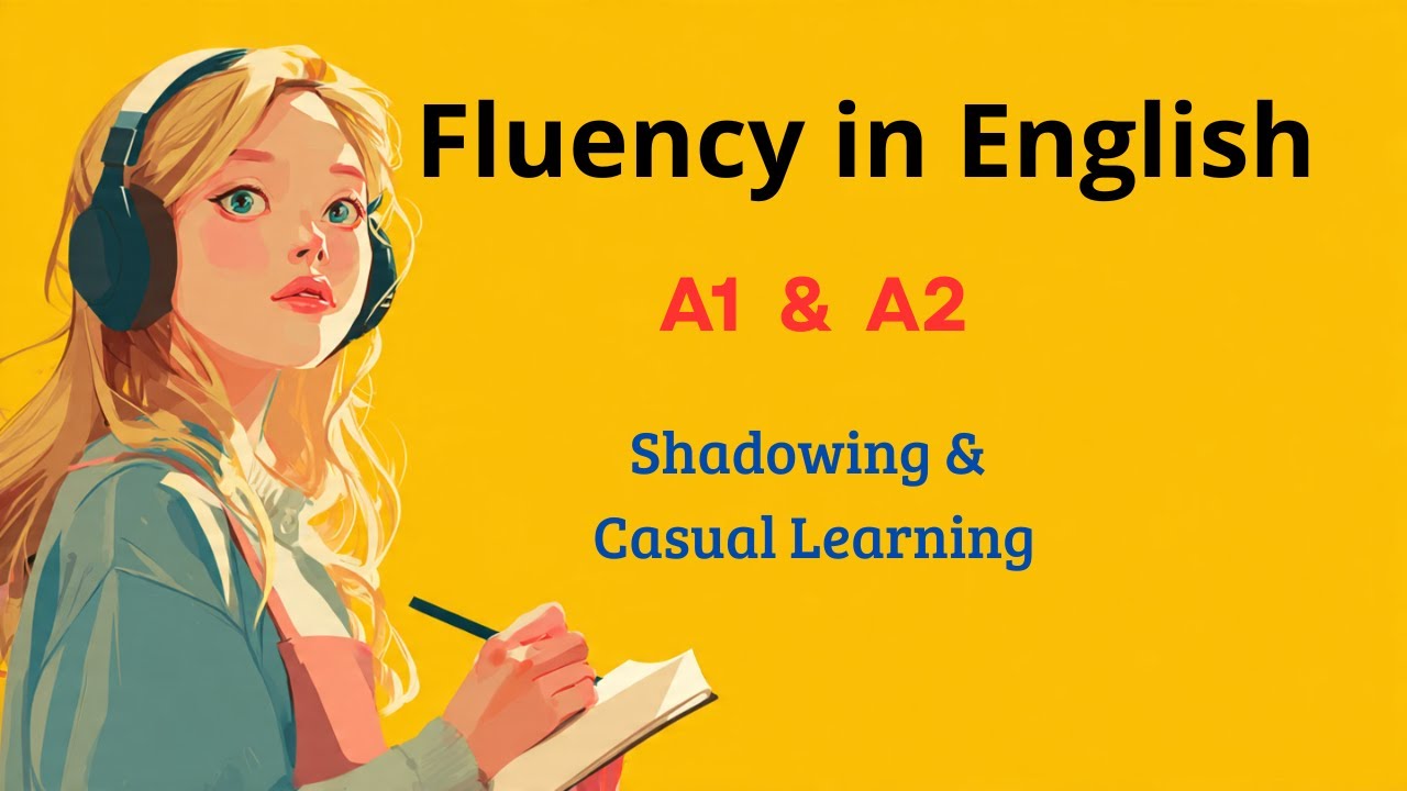 English Fluency for Beginners | Slow English Shadowing Practice (A1–A2) | Learn English with Podcast