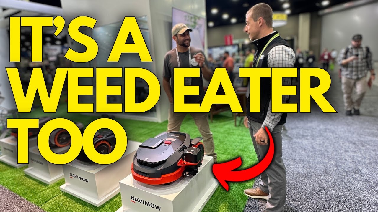 Segway’s brand new robotic lawn mower…