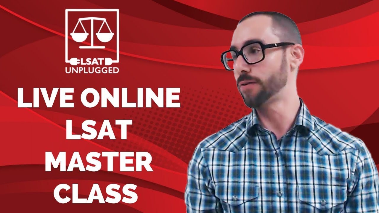 Live Online LSAT Master Class with Steve Schwartz