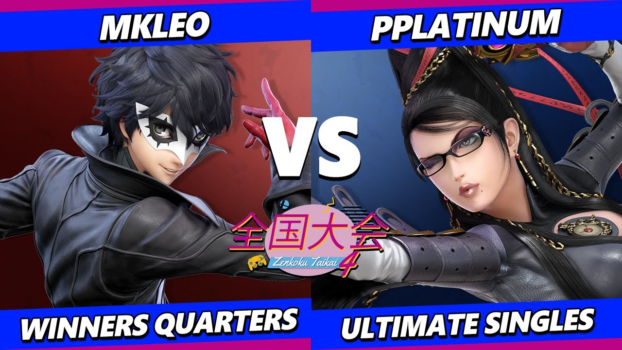 Zenkoku Taikai 4 - MkLeo (Joker) Vs. PPlatinum (Bayonetta) Smash Ultimate - SSBU