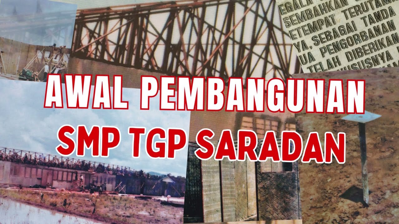 AWAL PEMBANGUNAN SMP TGP SARADAN