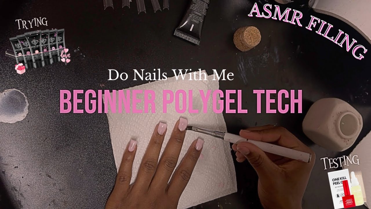 Beginner Polygel Tech | Short Basics | Do Nails w/ Me Ep 1