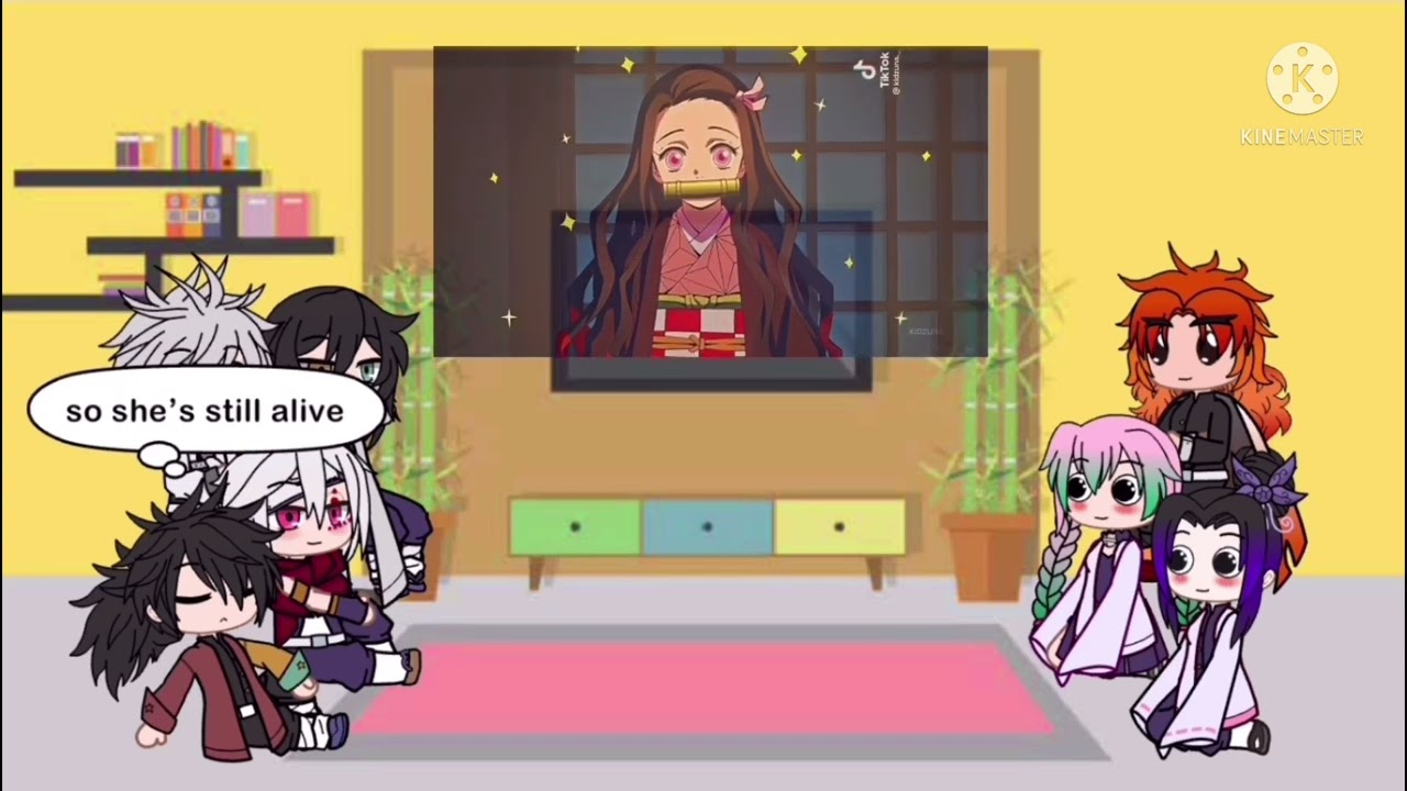 Past Hashira’s react to the Kamado siblings (demon slayer)