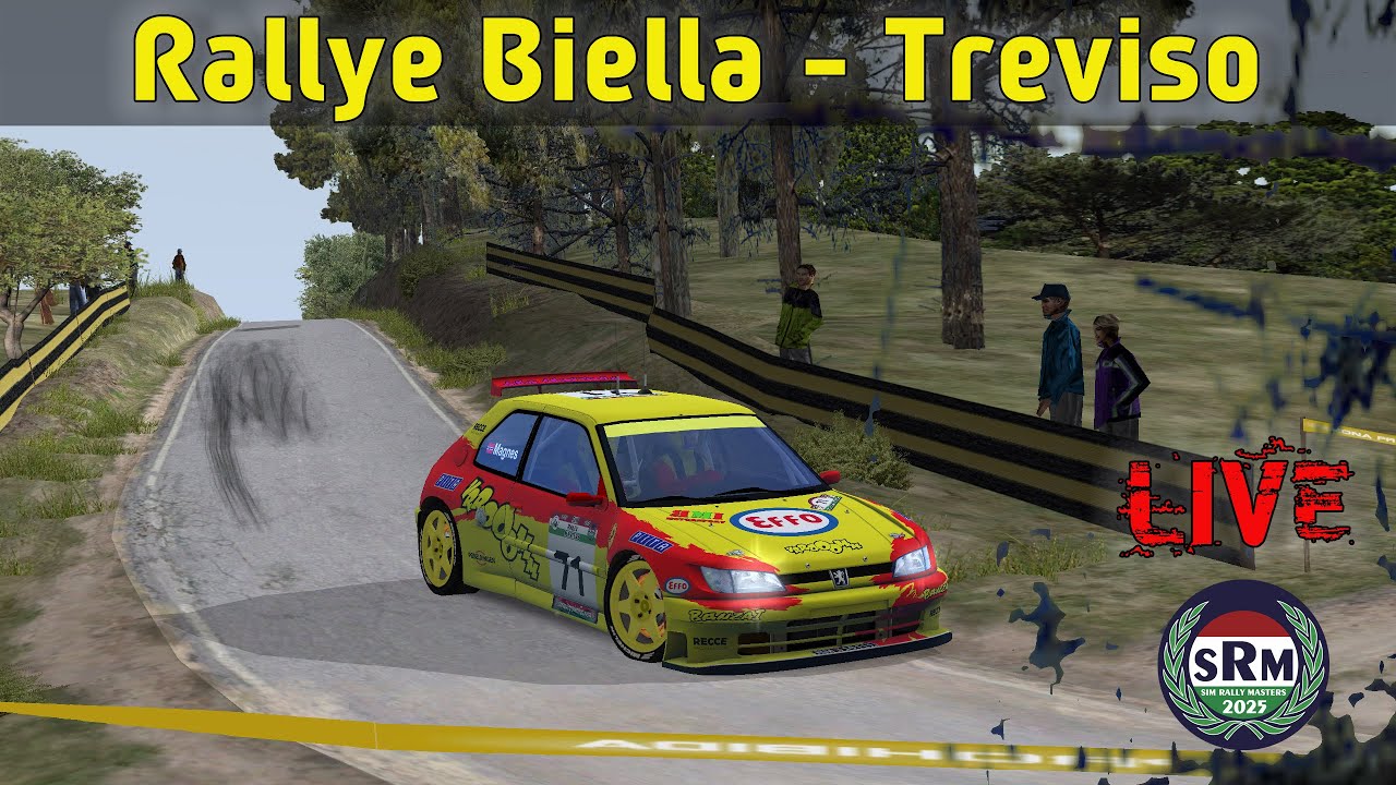 Rallye Biella - Treviso Leg 1 - Sim Rally Masters 2025 Rd3 - Richard Burns Rally