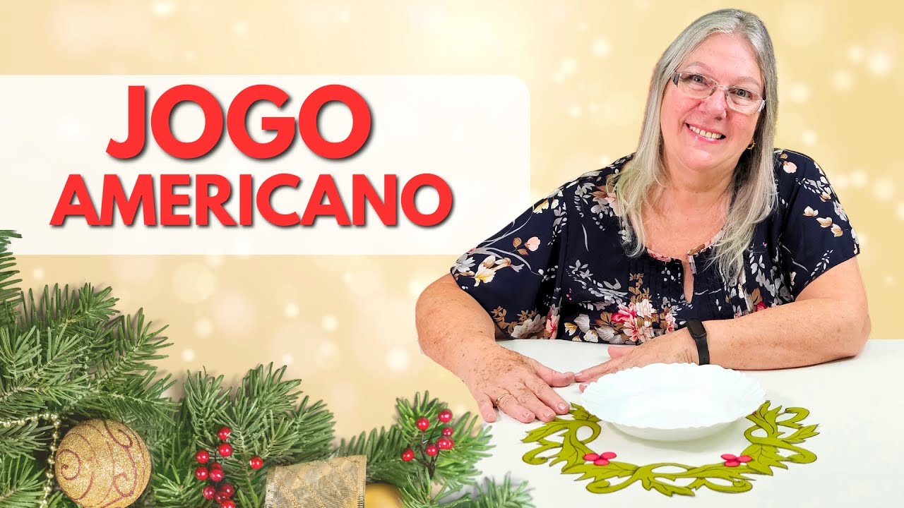 Vem aprender a fazer um lindo Jogo Americano | Semana Especial de Natal com Márcia Caires