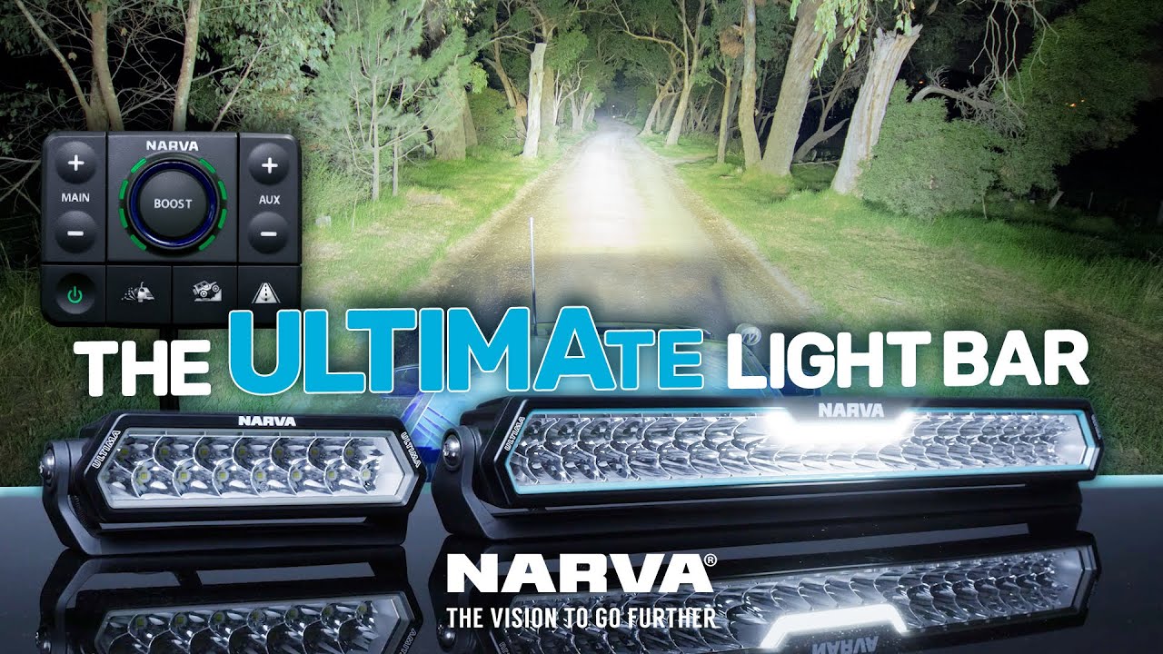 NARVA Ultima LED Light Bars with Connect+ Controller