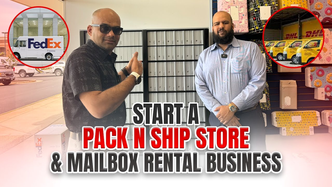 Start a pack & ship store and mailbox rental business | Business ideas for E2 Visa
