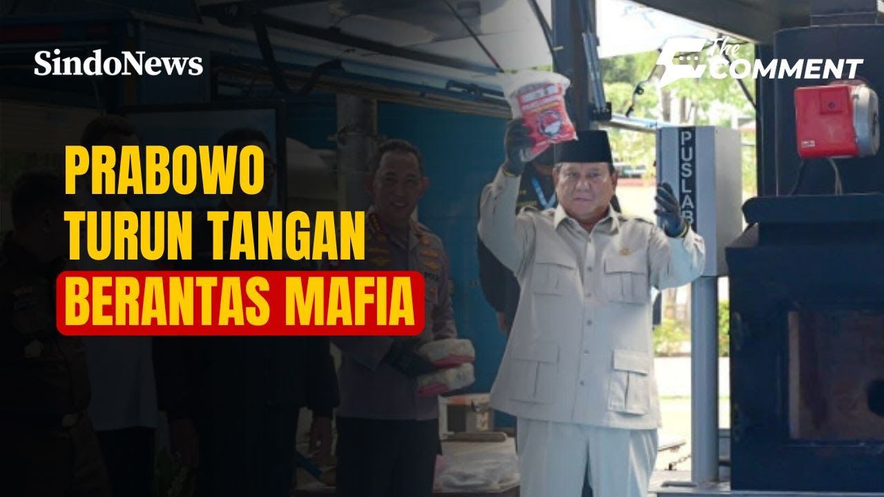 Prabowo Hantam Mafia! 3 Mandat Keras Berantas Narkoba, Judi, dan Selundupan! | The Comment