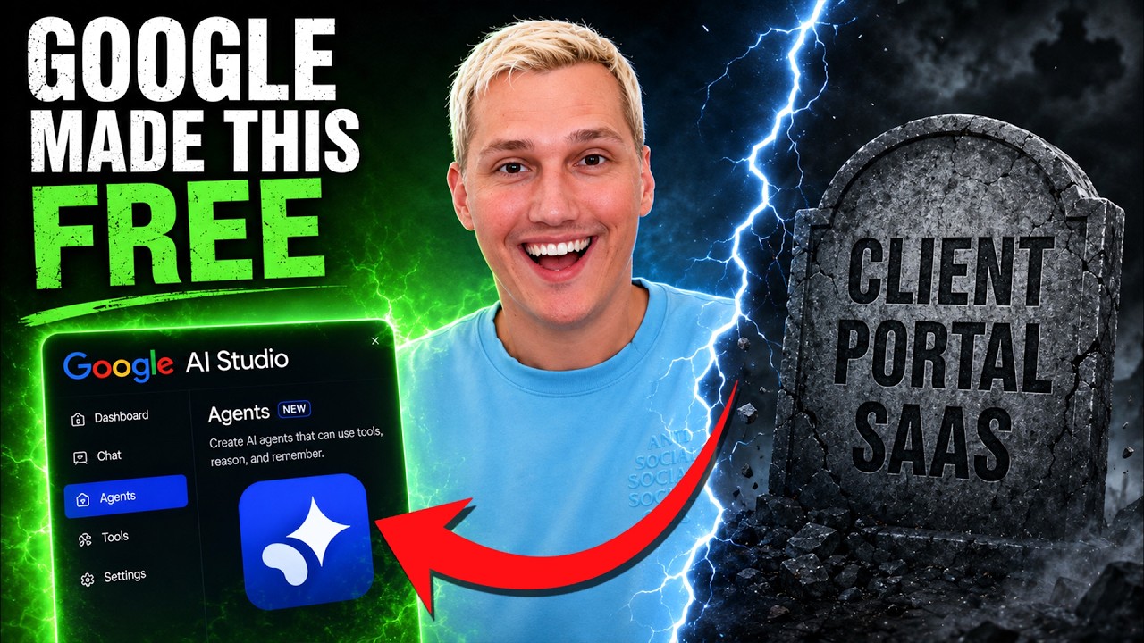 Google's FREE Tool Just DESTROYED $90/Month Client Portals (Build in 20 Minutes)