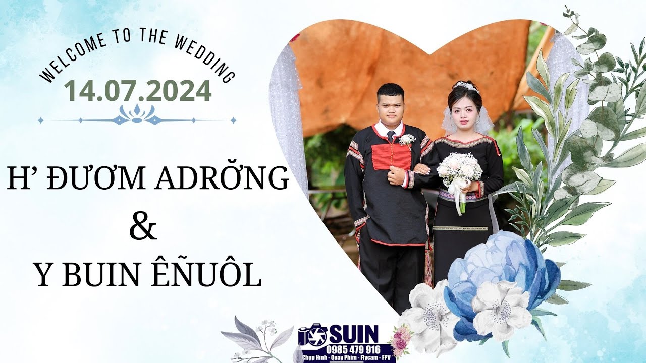 FULL ĐÁM CƯỚI H' ĐƯƠM ADRƠNG & Y BUIN ÊNUÔL 14.07.2024 | BUÔN KROA B | SUIN MEDIA