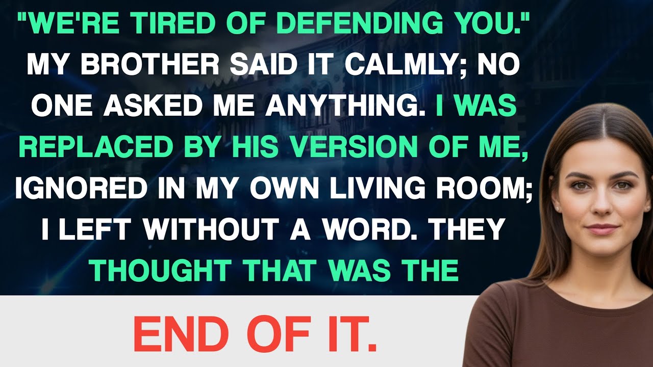 I Was Judged in My Parents’ Living Room — My Brother Didn’t See the Ending