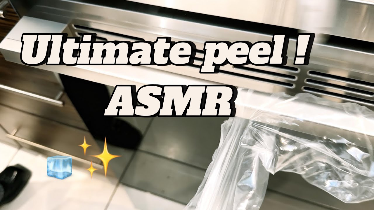 ASMR New Stove Unboxing: The Ultimate Peel! 🧊