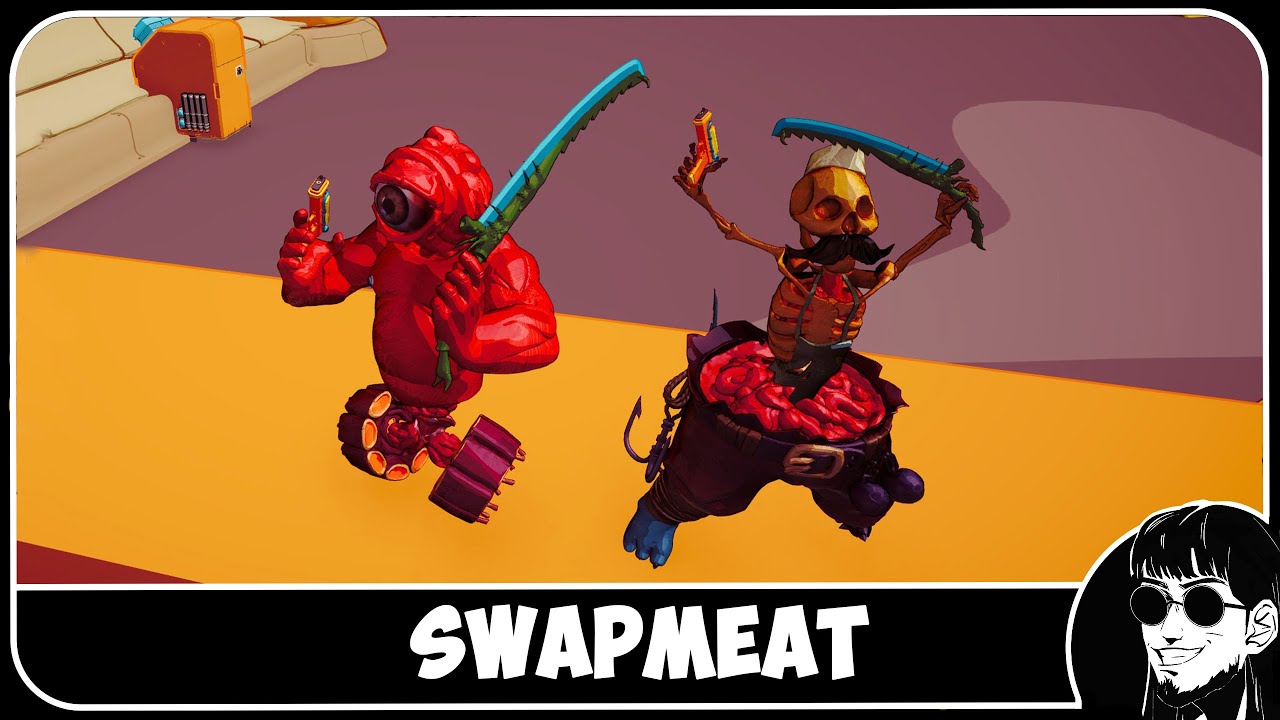 SWAPMEAT - Рогалик где заменяешь части тела для получения новых навыков