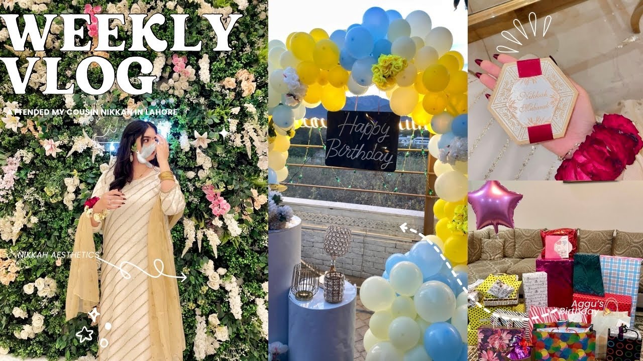 ANOTHER FUN WEEK OF RAMADAN - Nikkah, Birthday Party, Travel & much more📍🇵🇰 