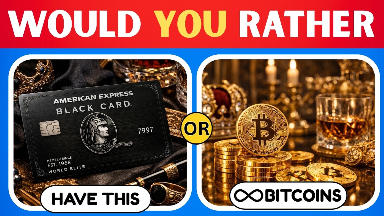 WOULD YOU RATHER  LUXURY EDITION 100 Most Difficult Choices You Ever Watch