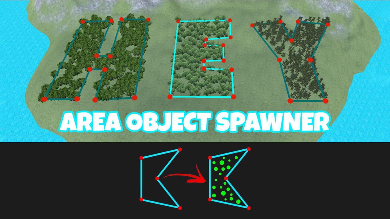 UNITY ASSET - How to Randomly Spawn Objects in a Custom Area