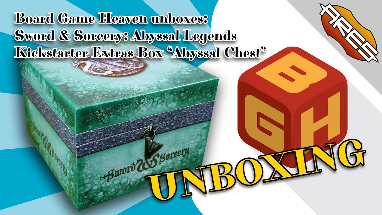 Настольная игра Heaven Unboxing 247: Sword & Sorcery: Abyssal Chest — Какие секреты таятся внутри?