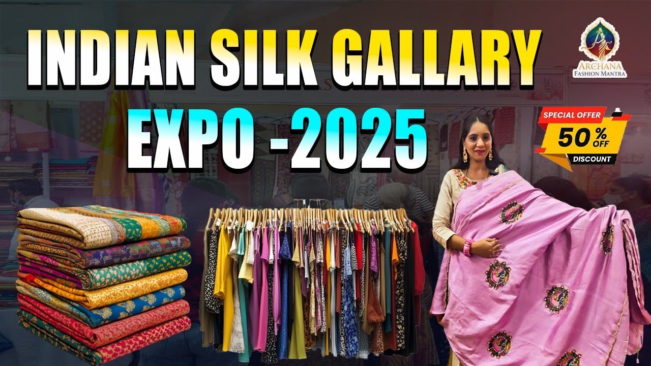 Indian Silk Gallery Expo 2025 at Hyderabad | Exclusive Sarees & Dress Materials