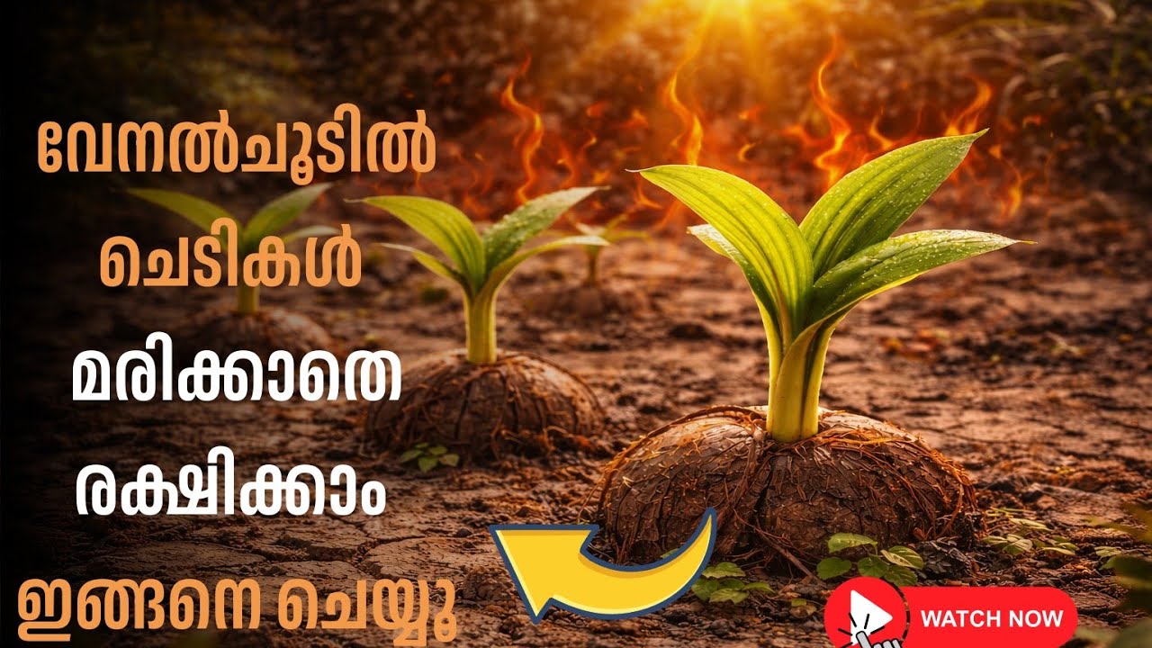 തൈകൾ ഉണങ്ങുന്നതിന് മുമ്പ് ഇത് കണ്ടോളൂ!