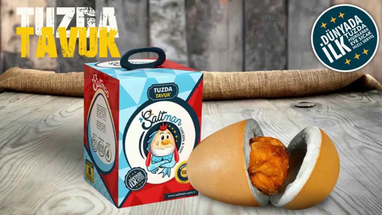 Saltman Chicken & Fish - Tuzda Tavuk ve Tuzda Balık