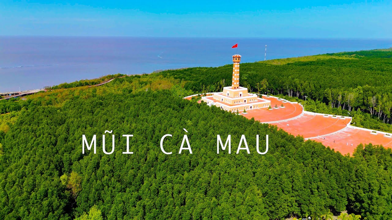 To&agrave;n cảnh đất Mũi C&agrave; Mau 2024 | Flycam 4k
