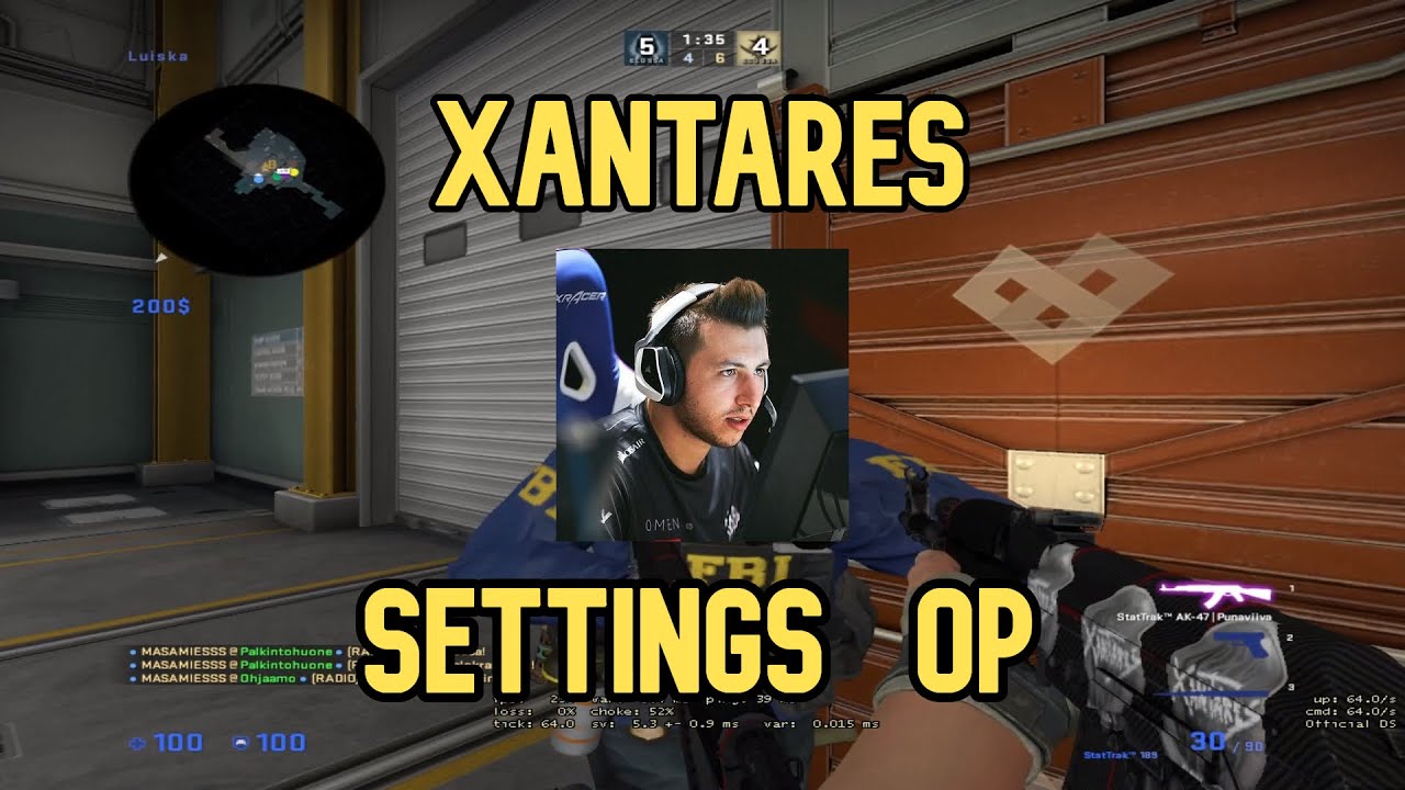 XANTARES SETTINGS OP