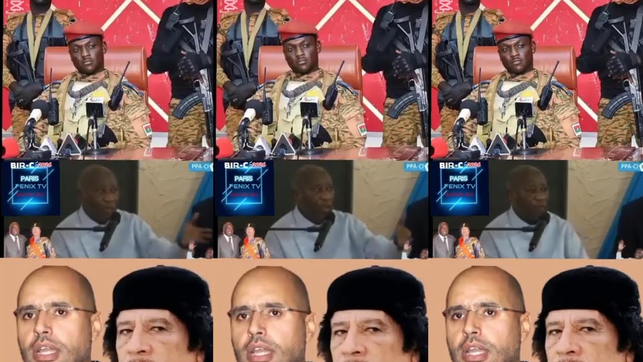 QUAND GBAGBO REND HOMMAGE À KADHAFI APRÈS LA MORT DE SON FILS