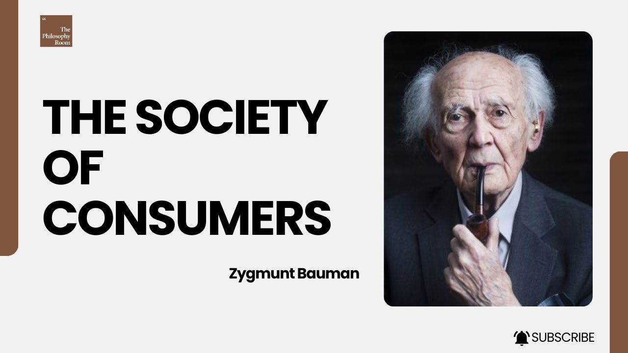I shop therefore I am | The Society of Consumers | Zygmunt Baumann