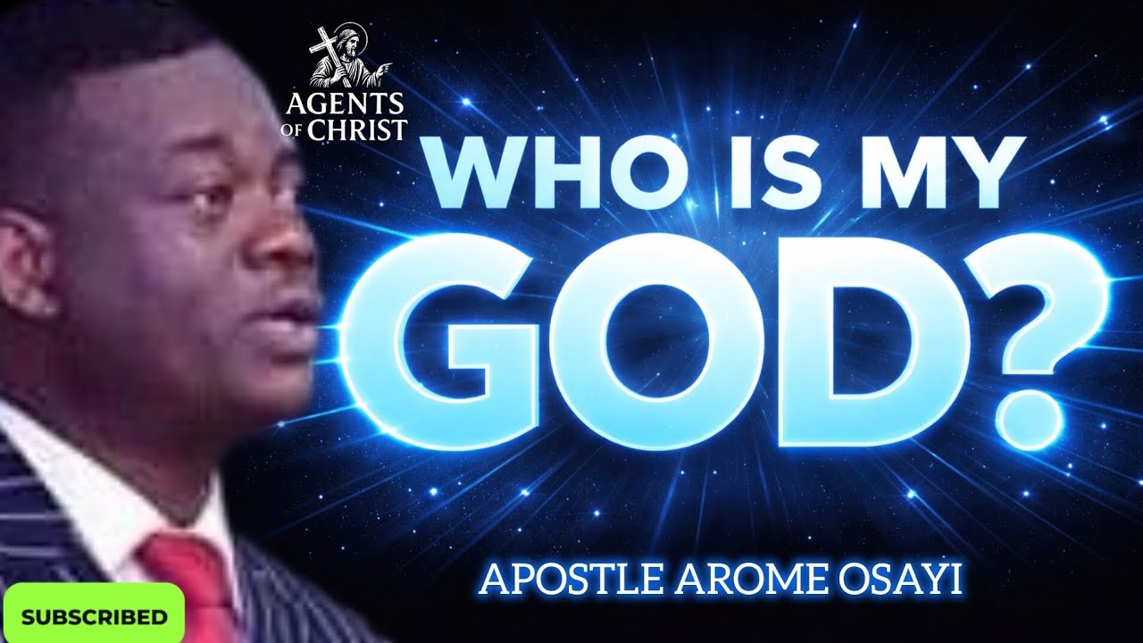 ASK YOURSELF THIS QUESTION,WHO IS YOUR GOD? -APOSTLE AROME OSAYI 