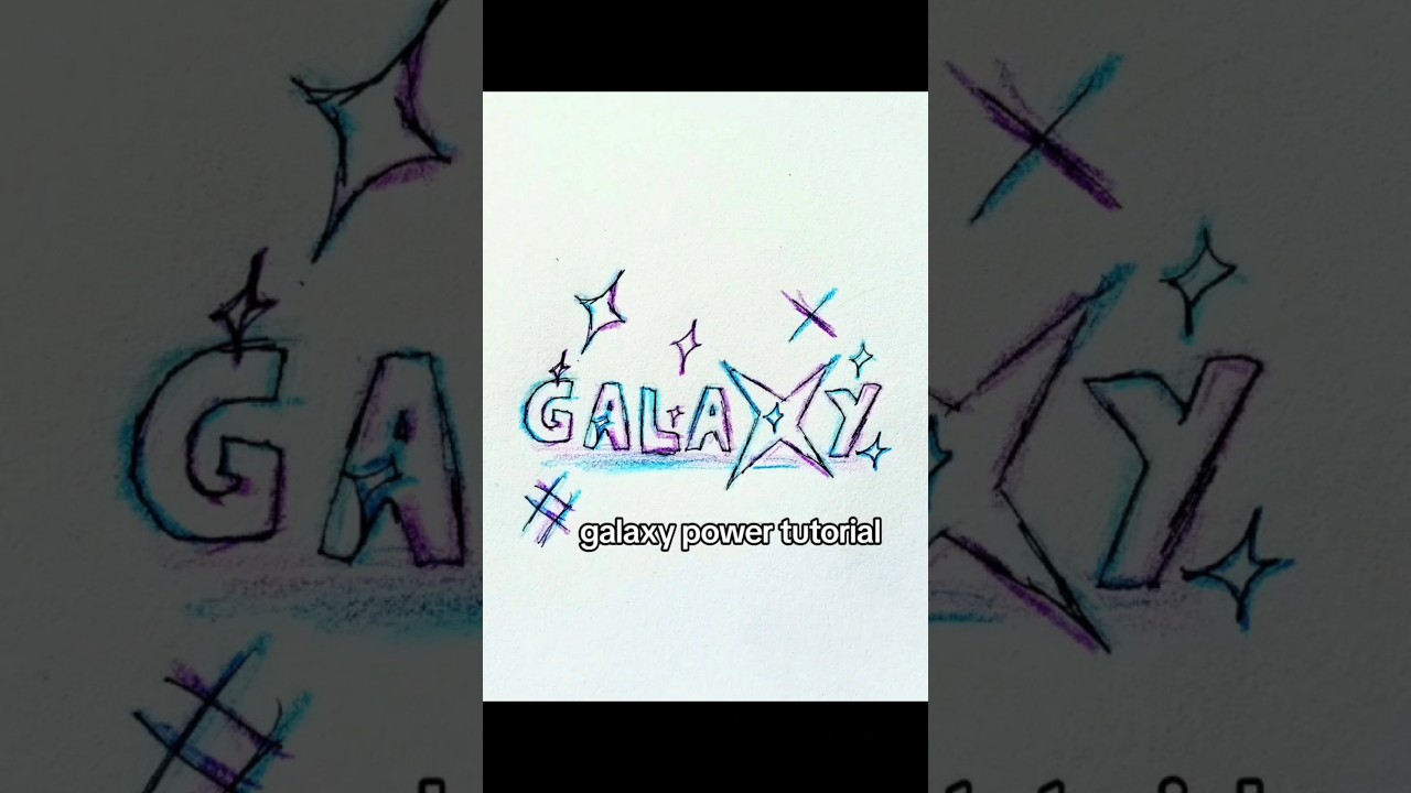 Galaxy powers 😱 Stickman #drawmaster