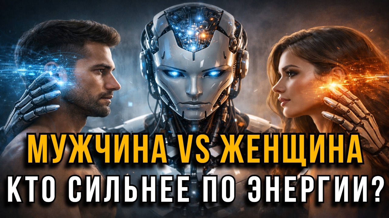 Искусственный интеллект проанализировал ЖЕНЩИН И МУЖЧИН | В чем истинная разница энергий ?