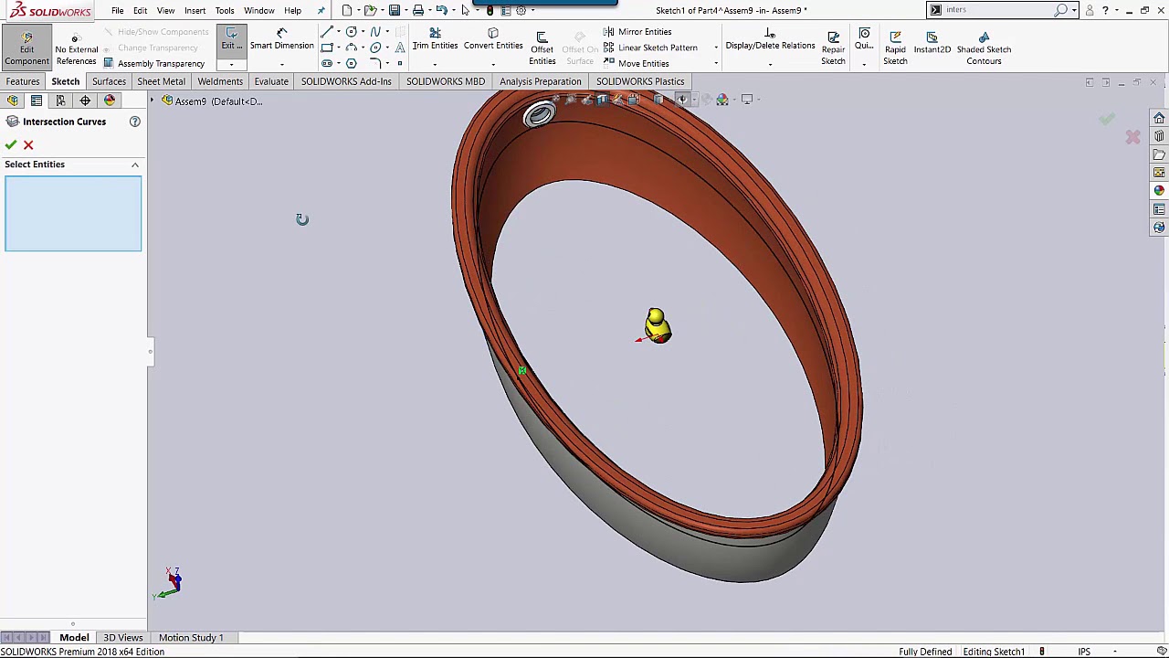 SOLIDWORKS - How to Empty and Fill a Bathtub using Motion Analysis