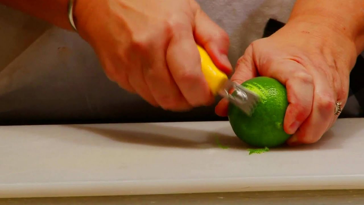 Cooking Tips & Basics : How to Zest a Lime With a Zester