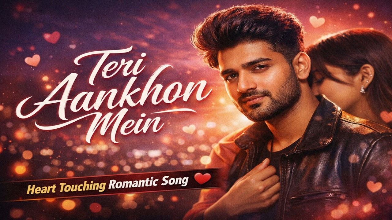 Teri Aankhon Mein 🥀 | Soulful Hindi Romantic Song | Latest Love Song