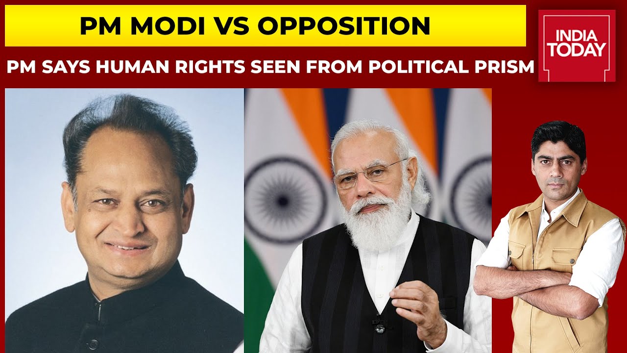 PM Modi Vs Opposition: PM Modi Says Human Rights Seen From Political Prism | India Today