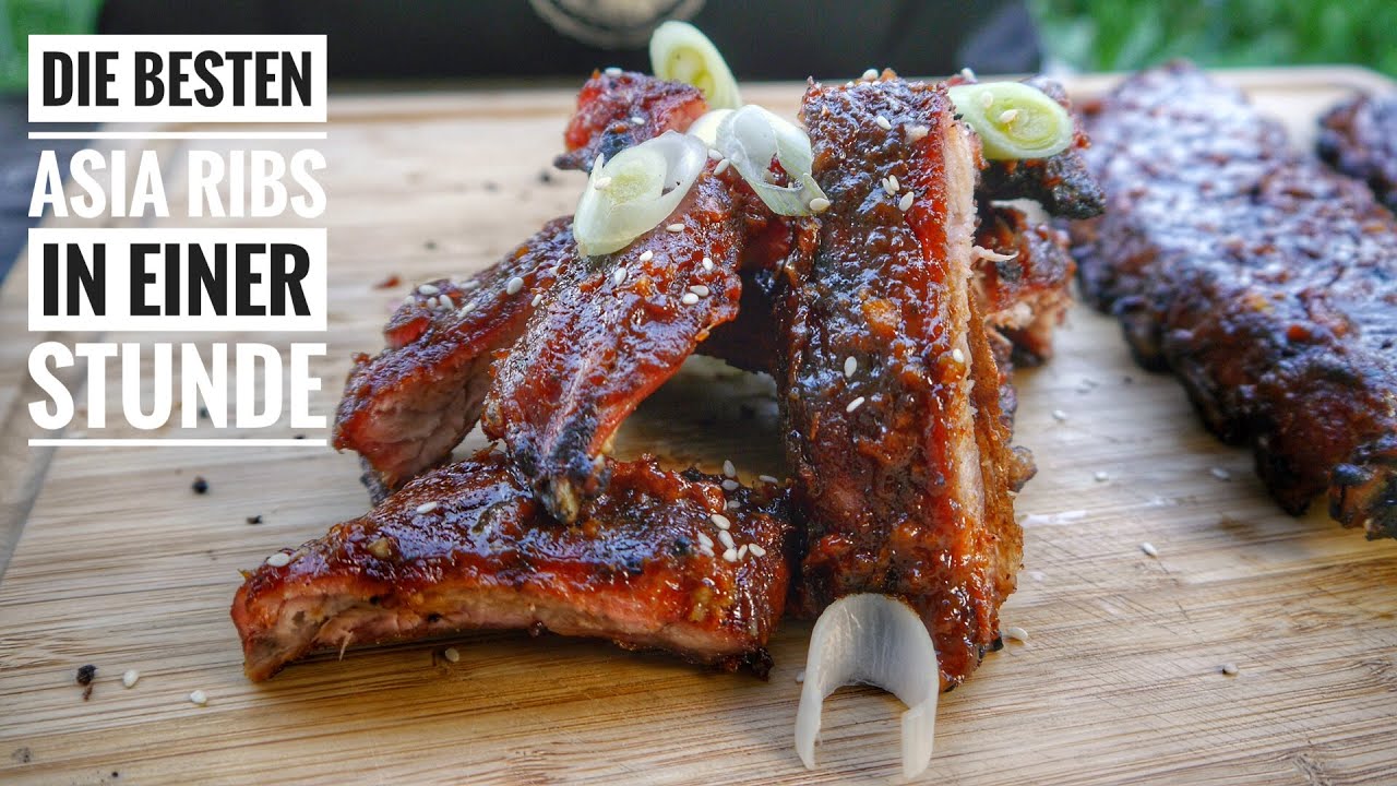 #120: Asia Ribs - in einer Stunde fertig! Wahnsinnsgenuss, der schon einen BBQ Wettbewerb gewann!