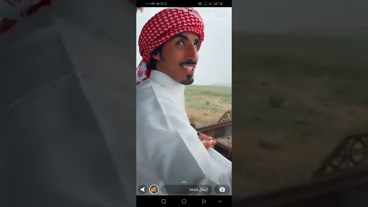 سنابات علي الجعيدي كشته ازعج خويه وجاه الرد😂 🇴🇲