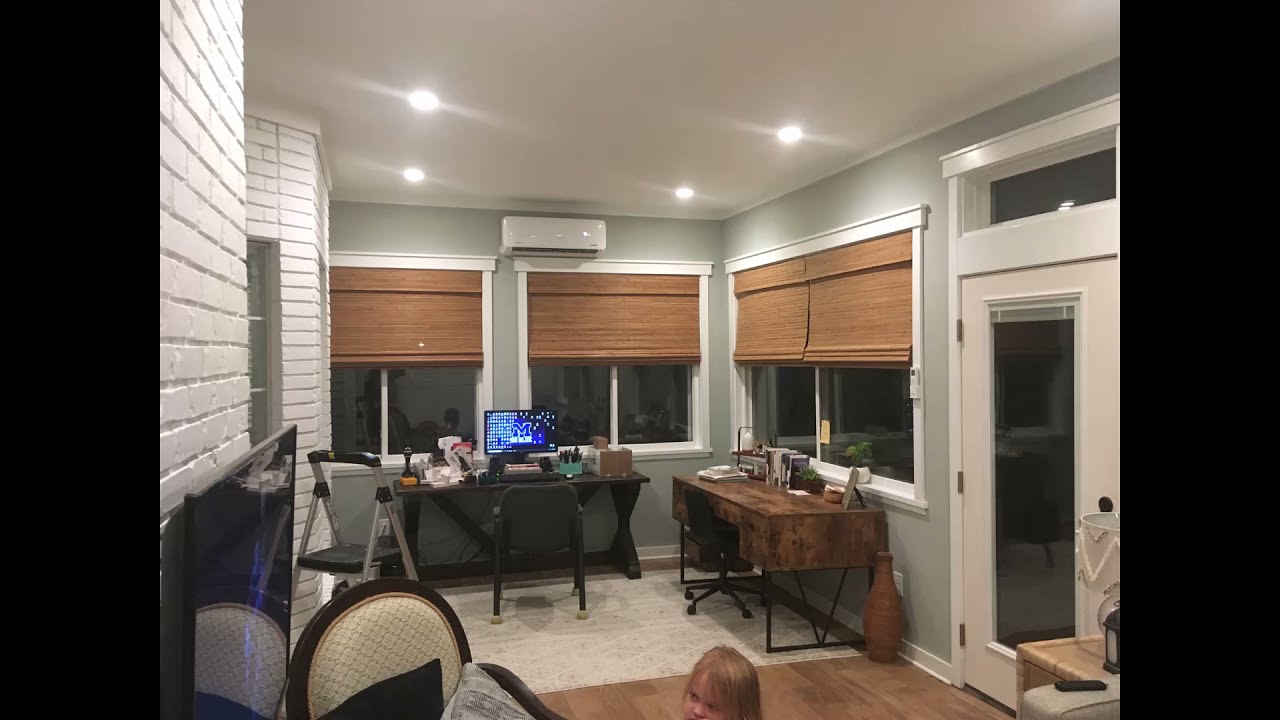Back Porch Transformation - Screened Porch to 4 Seasons Room in under 4 minutes!