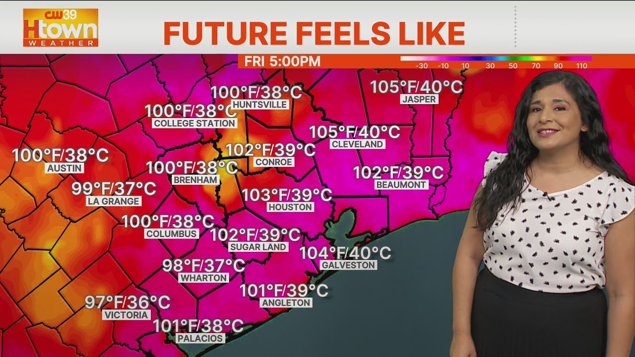 More heat on Friday, but rain chances increase over the weekend