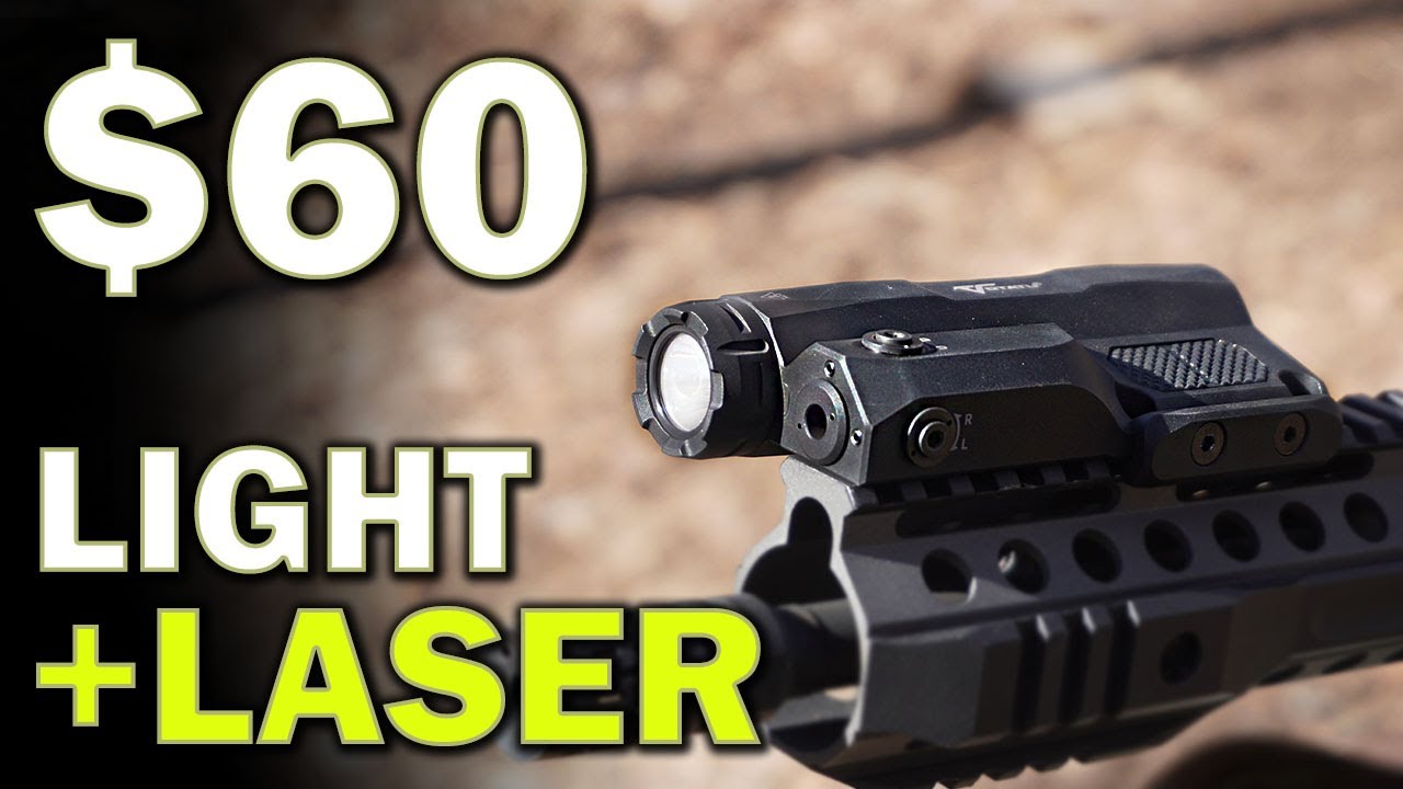 $60 High Output Light/Visible Laser That Actually HOLDS Zero: Votatu M6LP-G
