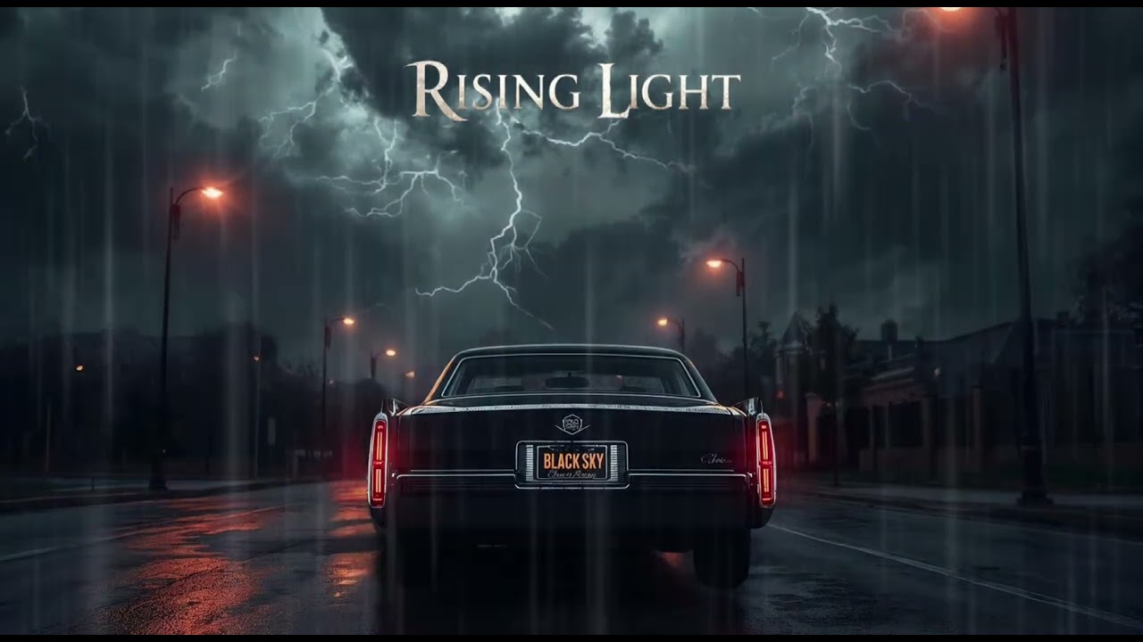 Rising Light - Black Sky