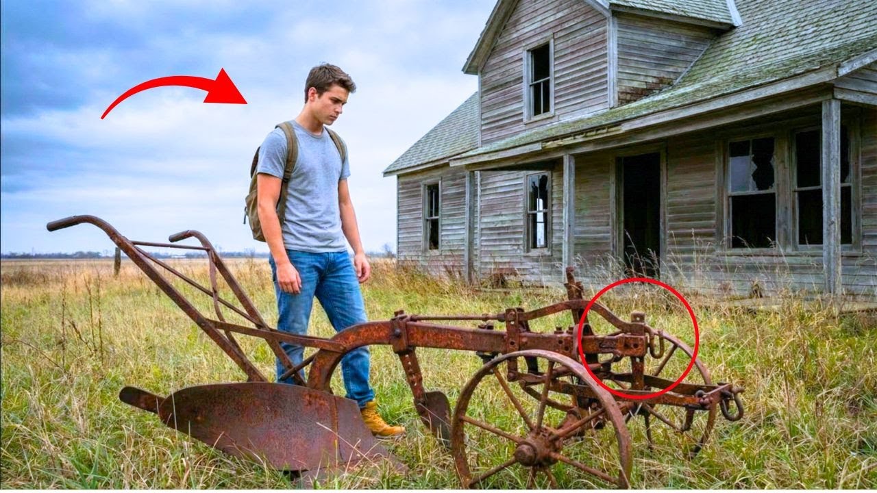 SAÍ DO ORFANATO E ME DISSERAM QUE EU NÃO TINHA NADA, SÓ A CHAVE DE UM VELHO ARADO DE FAZENDA.