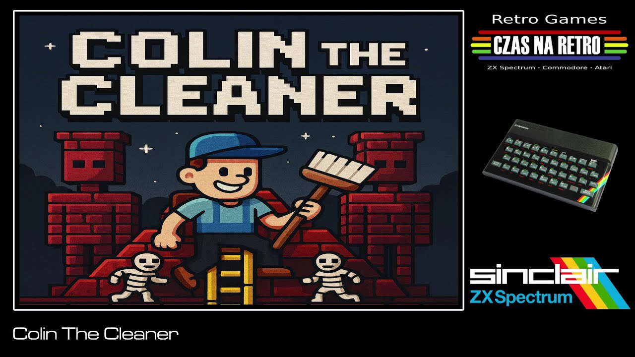 Colin The Cleaner (1987) - ZX Spectrum