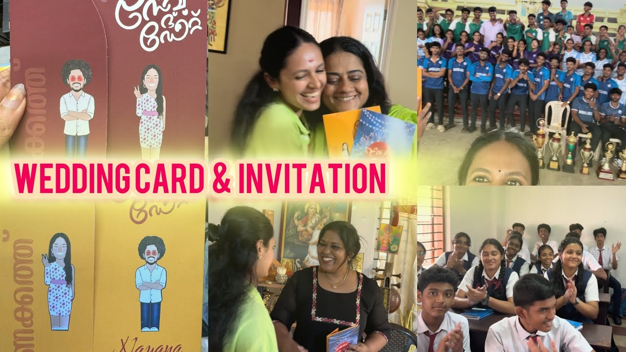 Wedding card & Invitation | Nayana Josan | Gokul SR | POKA